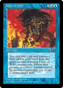 Force of Will Premium Proxy Card