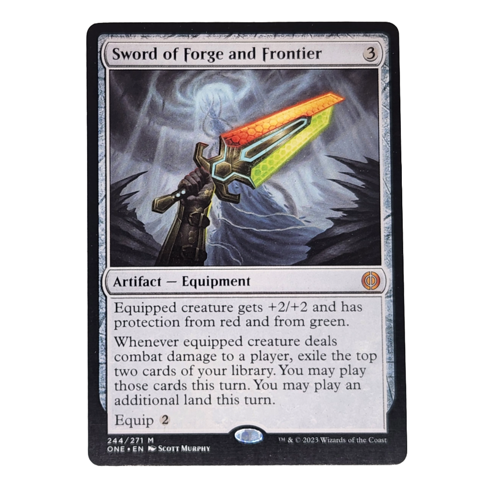 Sword of Forge and Frontier - Promo Pack Phyrexia All Will Be One (PPONE) MTG Premium Proxy Card