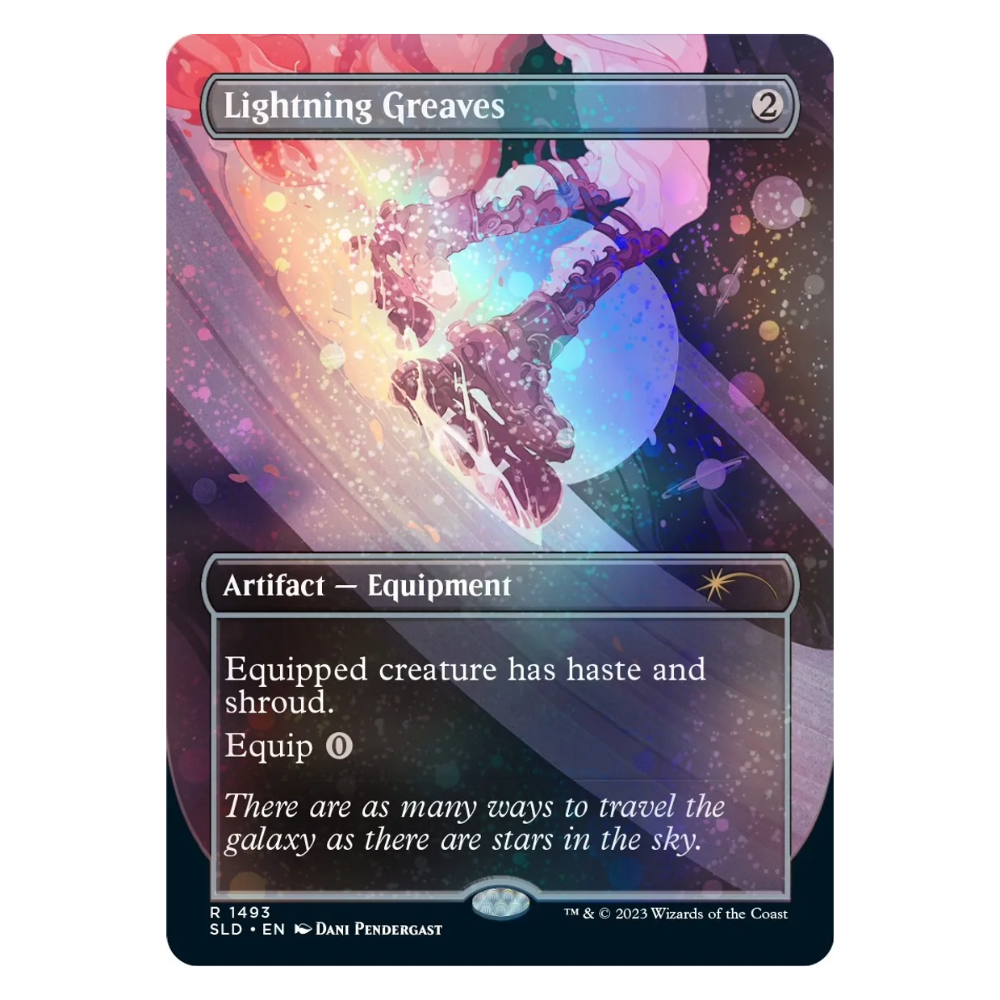 Lightning Greaves (Galaxy Foil) - Secret Lair Drop Series (SLD)