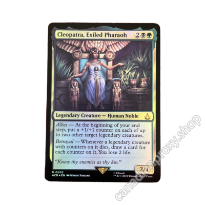 Cleopatra, Exiled Pharaoh Foil